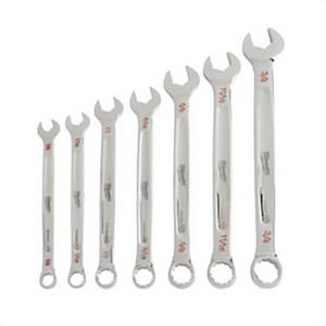 Milwaukee® 48-22-9407 Combination Wrench Set, 7 pc