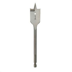 Milwaukee® 48-27-0311 Flat Boring Bit, 5/16 in dia, 6 in OAL, Flat Flute, 1/4 in Shank
