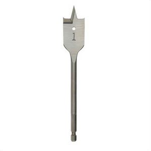 Milwaukee® 48-27-0441 Flat Boring Bit, 7/16 in dia, 6 in OAL, Flat Flute, 1/4 in Shank