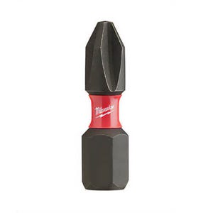 Milwaukee® 48-32-4111 ShockWave™ Impact Duty™ Impact Phillips® Bit, PH1 Phillips®, 1 in, 25 pk