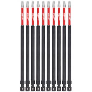 Milwaukee® 48-32-4215 ShockWave™ Impact Duty™ Impact Square Bit, SQ2 Drive, 6 in, 10 pk