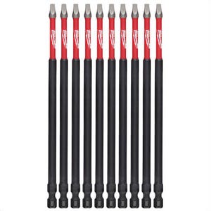 Milwaukee® 48-32-4216 ShockWave™ Impact Square Bits, SQ3, 6 in, 10 pk
