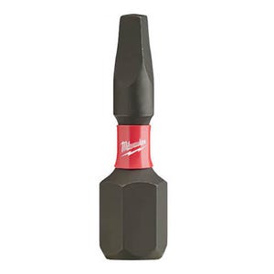 Milwaukee® 48-32-4421 ShockWave™ Impact Square Bits, SQ1, 1 in, 2 pk