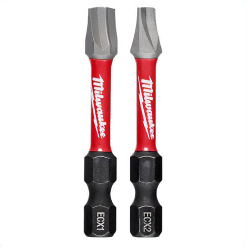 Milwaukee® 48-32-4443 ShockWave™ ECX™ Combo Kit, 2 in, 2 pc