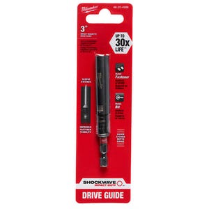 Milwaukee® 48-32-4508 ShockWave™ Impact Duty™ Magnetic Drive Guide, 3 in