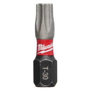 Milwaukee® 48-32-4637 ShockWave™ Impact Duty™ Impact Torx® Bit, T30 Torx® Point, 0.3 in, 5 pk
