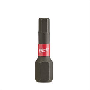 Milwaukee® 48-32-4706 ShockWave™ Impact Duty™ Impact Hex Insert Bit, 5/32 in, 1 in, 25 pk