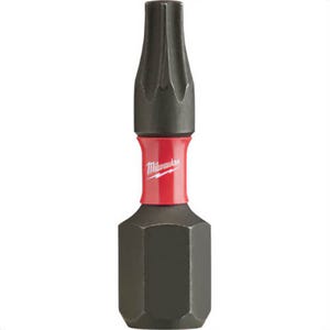 Milwaukee® 48-32-4734 ShockWave™ Impact Duty™ Impact Torx® Bit, T15 Torx® Point, 1 in, 25 pk