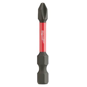 Milwaukee® 48-32-4762 ShockWave™ Impact Duty™ Impact Phillips® Bit, PH2 Phillips®, 2 in, 25 pk