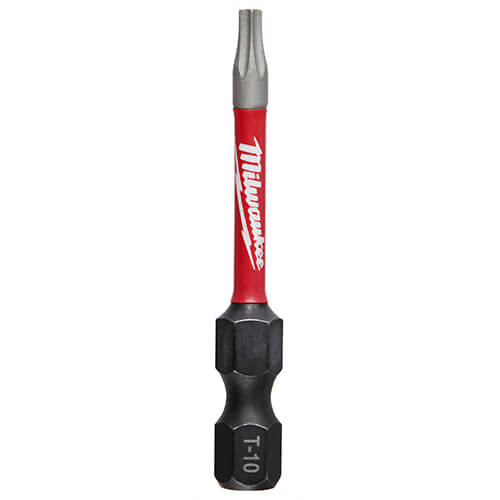 Milwaukee® 48-32-4782 ShockWave™ Impact Duty™ Impact Torx® Bit, T10 Torx® Point, 2 in, 25 pk