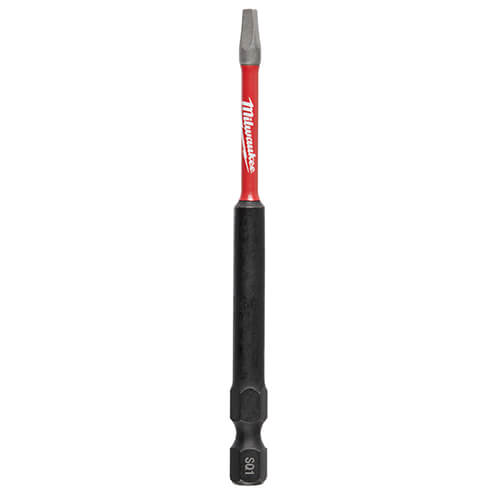 Milwaukee® 48-32-4794 ShockWave™ Impact Duty™ Impact Square Bit, SQ1 Drive, 3-1/2 in, 25 pk