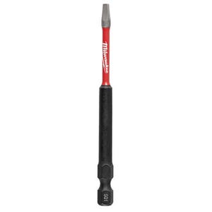 Milwaukee® 48-32-4794 ShockWave™ Impact Duty™ Impact Square Bit, SQ1 Drive, 3-1/2 in, 25 pk