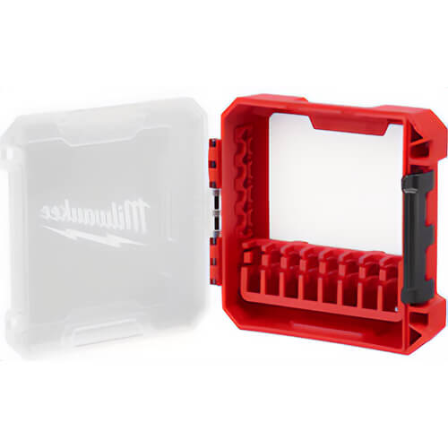 Milwaukee® 48-32-9930 Case, for use with Impact Driver, 1/4 in Compatible Bit Size, Polypropylene, Red