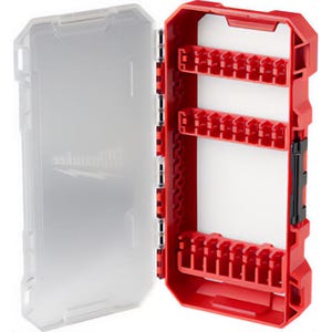 Milwaukee® 48-32-9931 Case, for use with Impact Driver, 1/4 in Compatible Bit Size, Polypropylene, Red