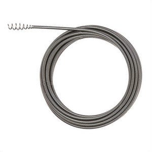 Milwaukee® 48-53-2579 Bulb Head Replacement Cable, 1/4 in x 25 ft, Steel, for use with Trapsnake™ 49-16-2573 25 ft Auger