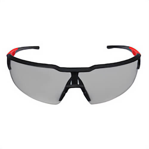 Milwaukee® 48-73-2108 Safety Glasses, Fog-Free, Gray Lens, Black, Plastic Frame, Polycarbonate Lens, ANSI Z87.1+/CSA Z94.3/OSHA Standard