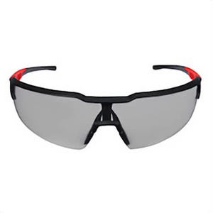 Milwaukee® 48-73-2108 Safety Glasses, Fog-Free, Gray Lens, Black, Plastic Frame, Polycarbonate Lens, ANSI Z87.1+/CSA Z94.3/OSHA Standard
