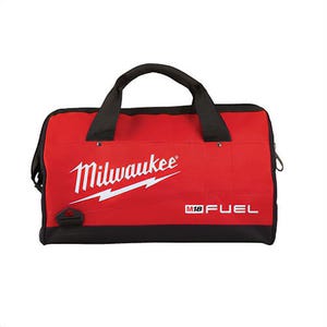 Milwaukee® 48-55-3565 Fuel™ Large Soft Sided Fuel Contractor Bag, Canvas, Black/Red