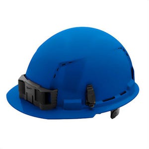 Milwaukee® 48-73-1224 Bolt™ Front Brim Hard Hat with 6-Point Ratcheting Suspension, Vented Class C, Blue