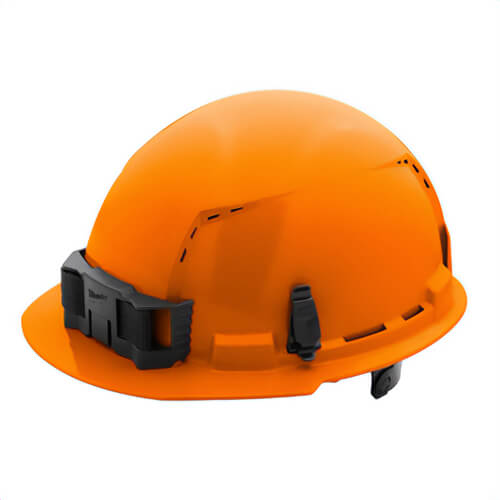 Milwaukee® 48-73-1232 Bolt™ Front Brim Hard Hat with 6-Point Ratcheting Suspension, Vented Class C, Orange