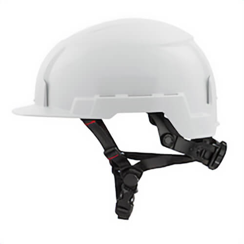Milwaukee® 48-73-1321 Adjustable Front Brim Safety Helmet, Lexan™ Polycarbonate, Padded Suspension