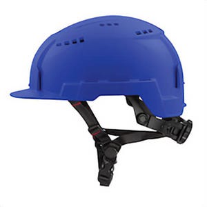 Milwaukee® 48-73-1324 Adjustable Front Brim Safety Helmet, Lexan™ Polycarbonate, Padded Suspension