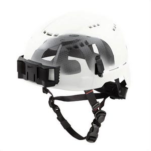 Milwaukee® 48-73-1350 Bolt™ Safety Helmet with Impact Armor™ Liner, Vented Class C, White