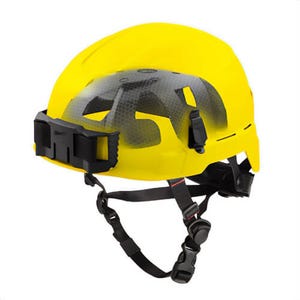 Milwaukee® 48-73-1353 Bolt™ Safety Helmet with Impact Armor™ Liner, Unvented Class E, Yellow