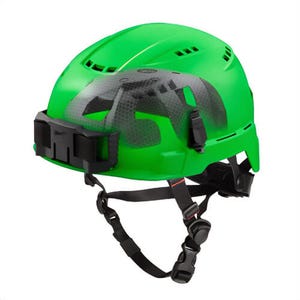 Milwaukee® 48-73-1356 Bolt™ Safety Helmet with Impact Armor™ Liner, Vented Class C, Green
