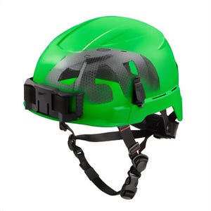 Milwaukee® 48-73-1357 Bolt™ Safety Helmet with Impact Armor™ Liner, Unvented Class E, Green
