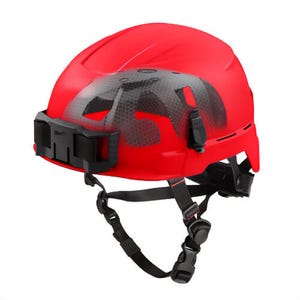 Milwaukee® 48-73-1359 Bolt™ Safety Helmet with Impact Armor™ Liner, Unvented Class E, Red