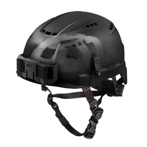 Milwaukee® 48-73-1360 Bolt™ Safety Helmet with Impact Armor™ Liner, Vented Class C, Black