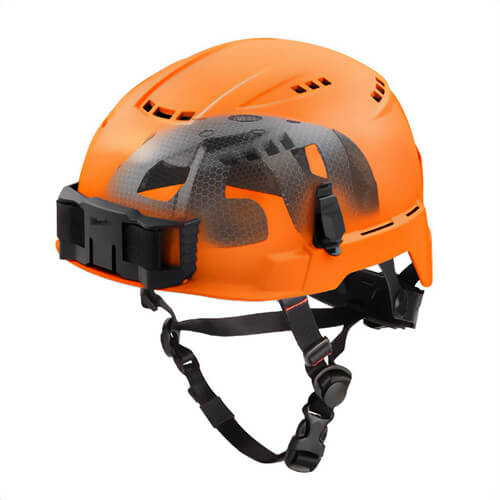 Milwaukee® 48-73-1362 Bolt™ Safety Helmet with Impact Armor™ Liner, Vented Class C, Orange