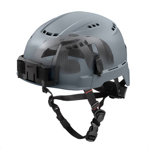 Milwaukee® 48-73-1378 Bolt™ Safety Helmet with Impact Armor™ Liner, Vented Class C, Gray