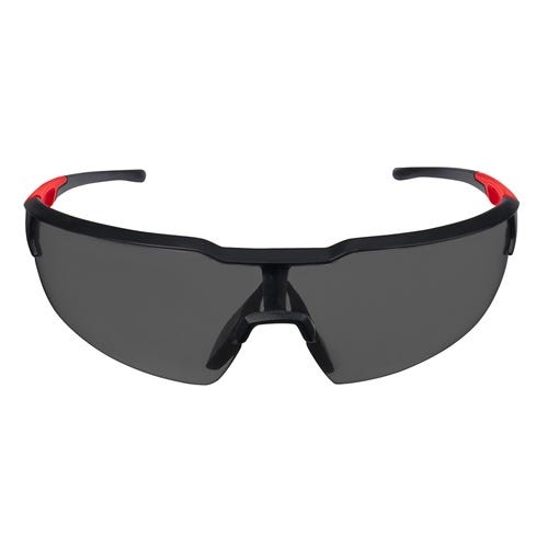 Milwaukee® 48-73-2016 Safety Glasses, Anti-Scratch, Tinted Lens, Black/Red, ANSI Z87.1/CSA Z94.3