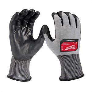 Milwaukee® 48-73-8733B 48-73 General Purpose Gloves, XL, Polyurethane Palm, Gray, Resists: Cut Resistant
