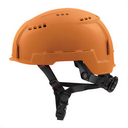 Milwaukee® 48-73-1313 Adjustable Safety Helmet, Lexan™ Polycarbonate, Padded Suspension, ANSI Electrical Class Rating: Class E