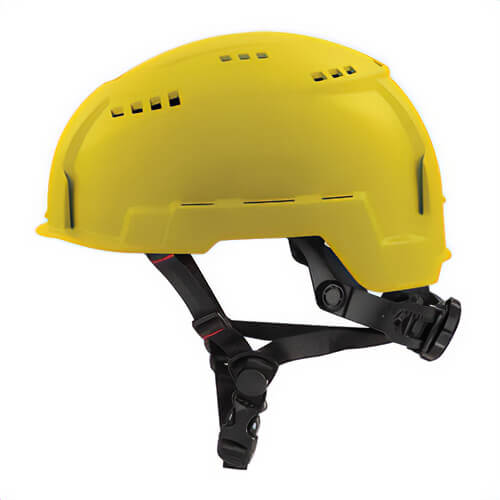 Milwaukee® 48-73-1303 Adjustable Safety Helmet, Lexan™ Polycarbonate, Padded Suspension, ANSI Electrical Class Rating: Class E