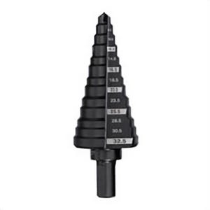 Milwaukee® 48-89-9332 Step Drill Bit, Alloy Steel, 1/4 in Shank