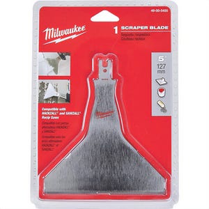 Milwaukee® 49-00-5455 Sawzall® Reciprocating Scraper Blade, 5 in L x 5 in W, Alloy Steel Body, Winged Tang