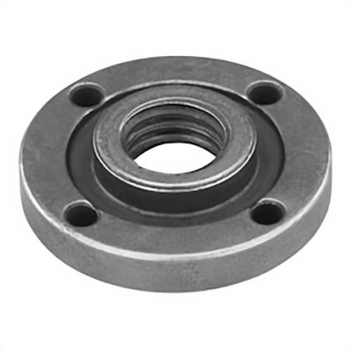 Milwaukee® 49-05-0051 Round Base Flange Nut, Use with 4-1/2 in and 5 in Sander/Grinders, 5/8-11 Arbor