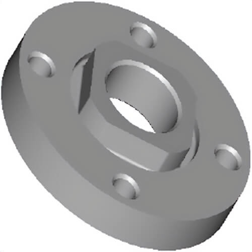 Milwaukee® 49-05-0110 Replacement Angle Grinder Back Flange Nut Service, for use with both type 27 and type 1 cut-off wheels 