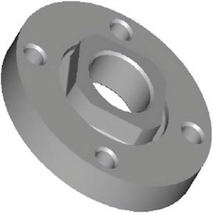 Milwaukee® 49-05-0110 Replacement Angle Grinder Back Flange Nut Service, for use with both type 27 and type 1 cut-off wheels
