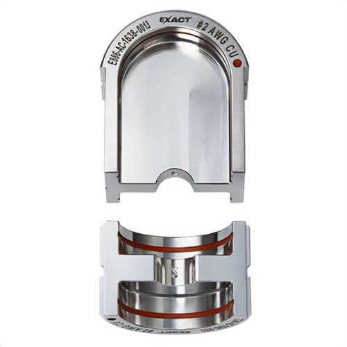 Milwaukee® 49-12-U002C Exact™ 12T U-Style Die, #2 AWG, Copper 