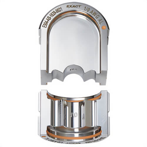 Milwaukee® 49-12-U01A Exact™ 12T U-Style Die, 1/0 AWG, Aluminum