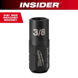Milwaukee® 49-16-1642 Insider™ Box Ratchet Socket 6-Point, 3/8 in