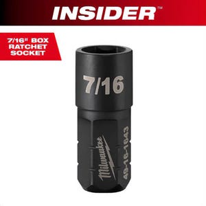 Milwaukee® 49-16-1643 Insider™ Box Ratchet Socket 6-Point, 7/16 in