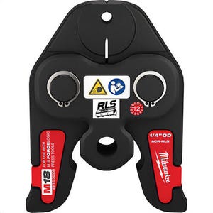 Milwaukee® 49-16-2650R RLS® Acr™ Press Jaw, for use with RLS® HVAC/R Braze-Free Press Fitting, M18™ Force Logic™