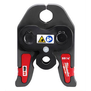 Milwaukee® 49-16-2650S M18™ Press Jaw, for use with M18™ Force Logic™ Press Tool, 1/2 in Jaw Capacity, Stainless Steel