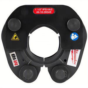 Milwaukee® 49-16-2654S M18™ Press Ring, for use with M18™ Force Logic™ Press Tool, 1-1/2 in Jaw Capacity, Stainless Steel